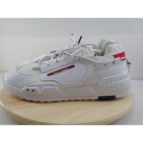 Polo Ralph Lauren Sport PS200‎ Men\'s White Navy Red Low 14 Lifestyle Sneakers main image 6